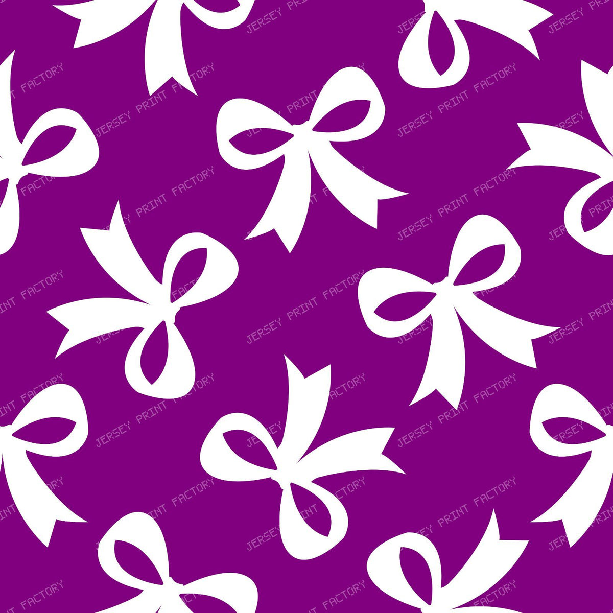 Bow Pattern, Coquette Bow, Ribbon, Cute Bow, White Bow, Black — Purple 2