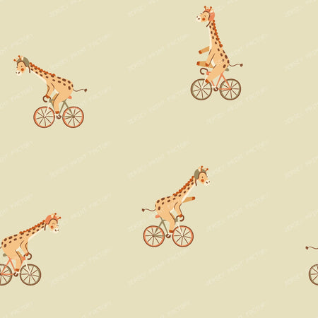 Cycling Giraffe | Minimal Bicycle