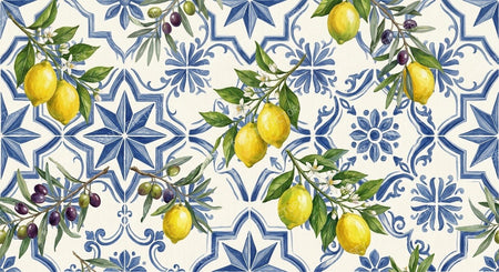 Limon ve zeytin dalları