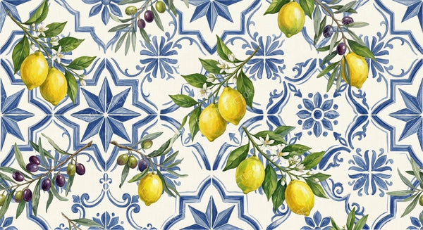 Limon ve zeytin dalları