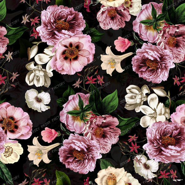 A Grandmillennial Spring Garden with Vintage Romance and Timeless Elegance — Black