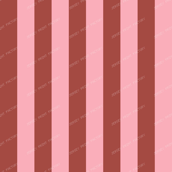 Agnes    Cabana Stripe   Brown & Pink