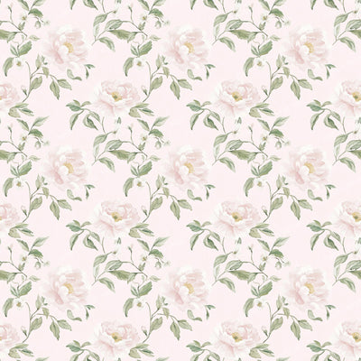 Pink Roses, Pink Flowers, Floral Pattern, Greenery