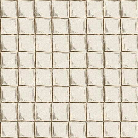 Woven Grid - Vintage Natural BG