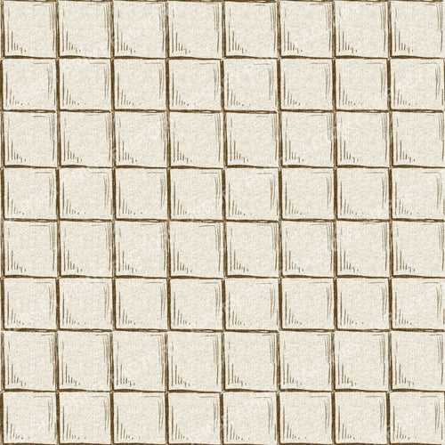 Woven Grid - Vintage Natural BG