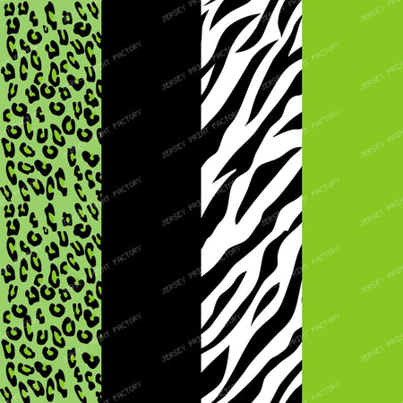 Leopard Print, Zebra Print, Animal Print — Green