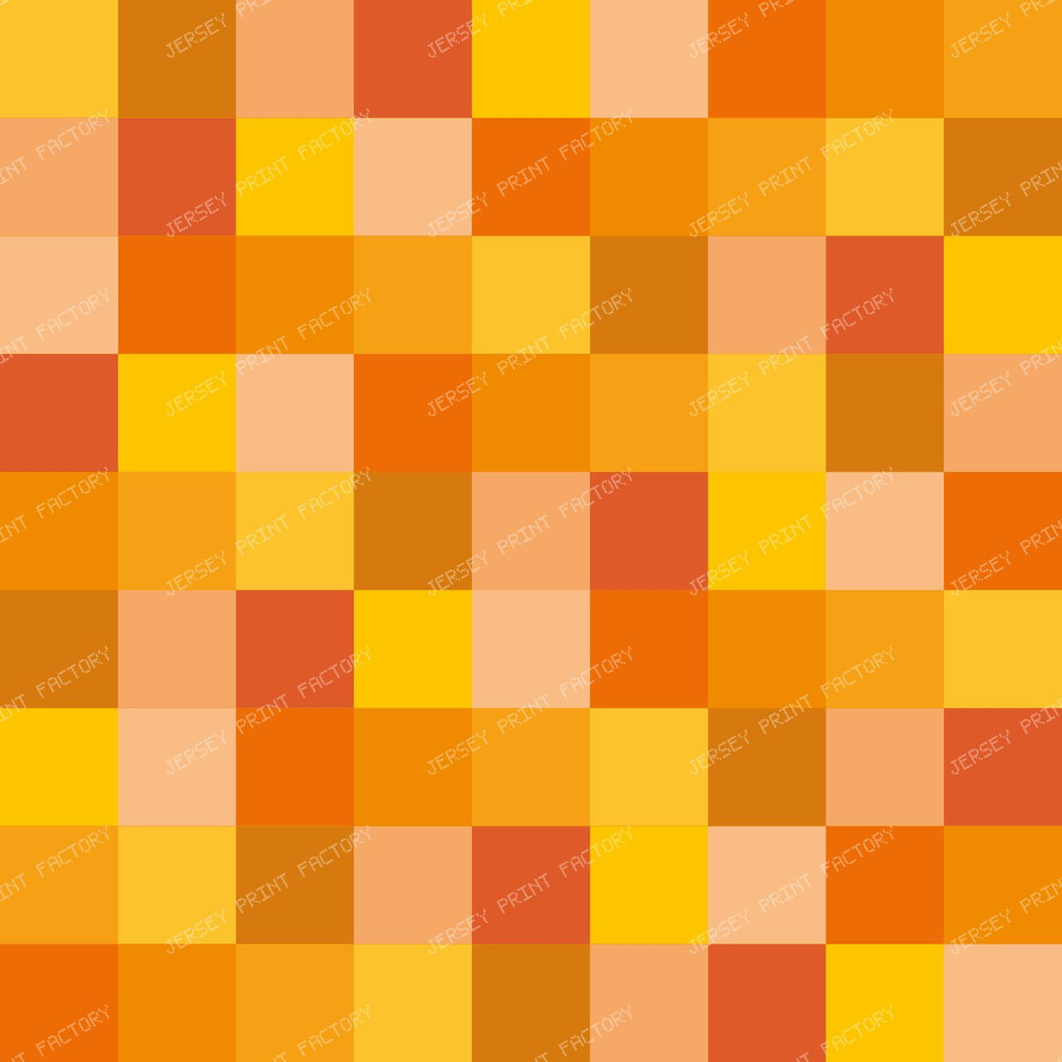Blue Tiles, Pool Tiles, Mosaic, Square Pattern — Orange
