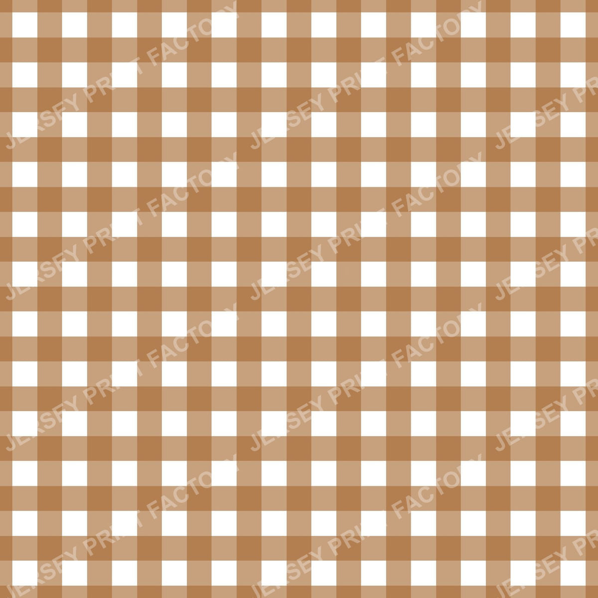 Classic gingham check in baby brown