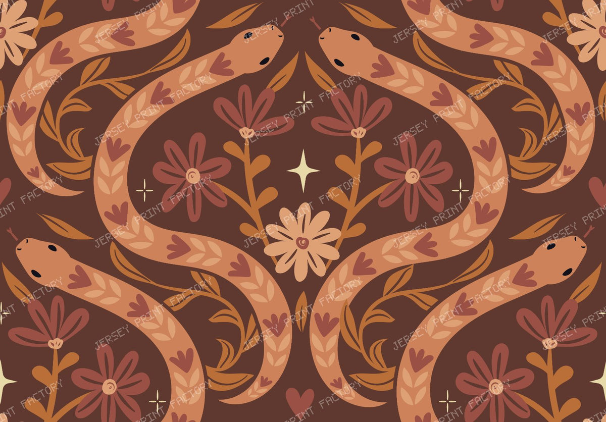 Floral Snakes | Minimal Flowers