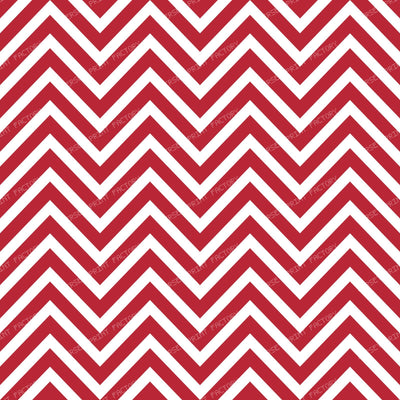 Pink Zigzag, Pink Chevron, Geometric Pattern, Retro Pattern — Red