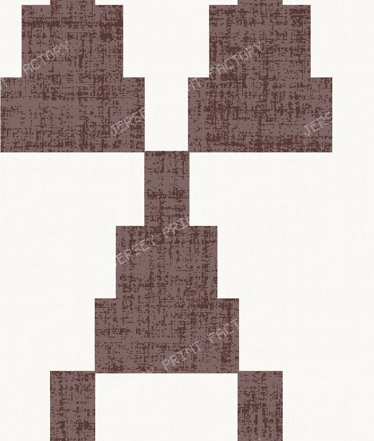 Tribal peaks — Chocolate Brown Blush