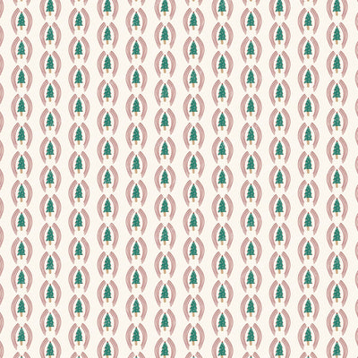 Hand Drawn Christmas Trees - Whimsical Holiday Pattern