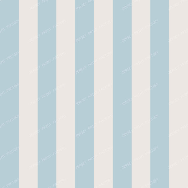 Agnes    Cabana Stripe   Light Blue & Cream
