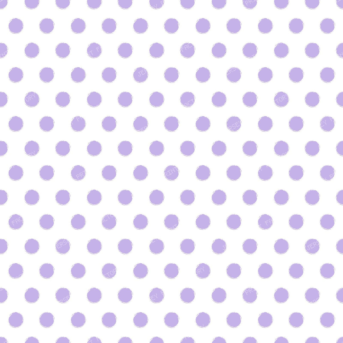Distressed Polka Dots, Blue Polka Dots, Doodle, Sketch — Purple
