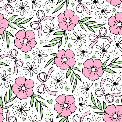 Coquette Meadow Wildflower Floral In Pink