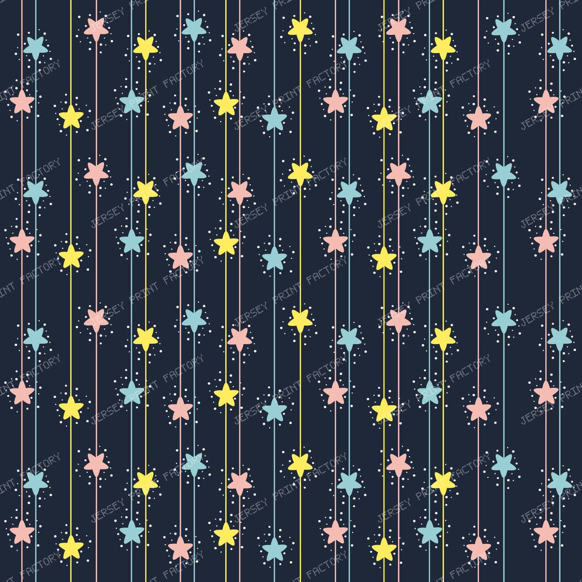 Pattern Of Stars, Colorful Stars, Stars Garland — Colorful 2