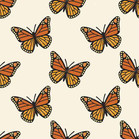 Pattern Of Butterflies, Monarch Butterfly, Orange Butterfly