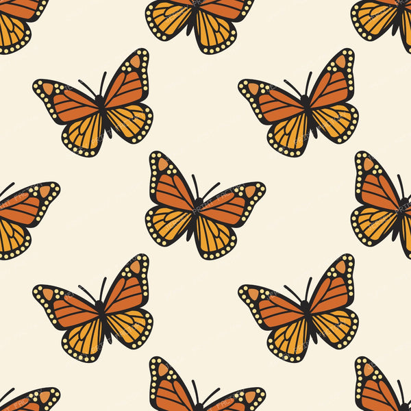 Pattern Of Butterflies, Monarch Butterfly, Orange Butterfly