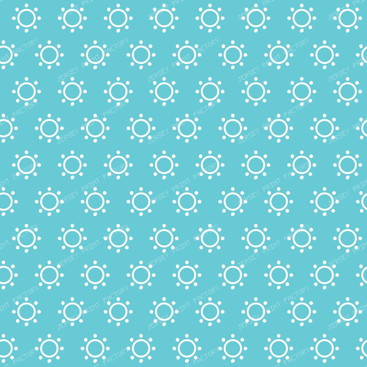 Orange Sun, Sun Pattern, Orange Circles, Dots, Summer — Blue and White