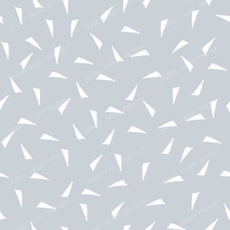 Organic Confetti Toss — Dusty Blue Gray
