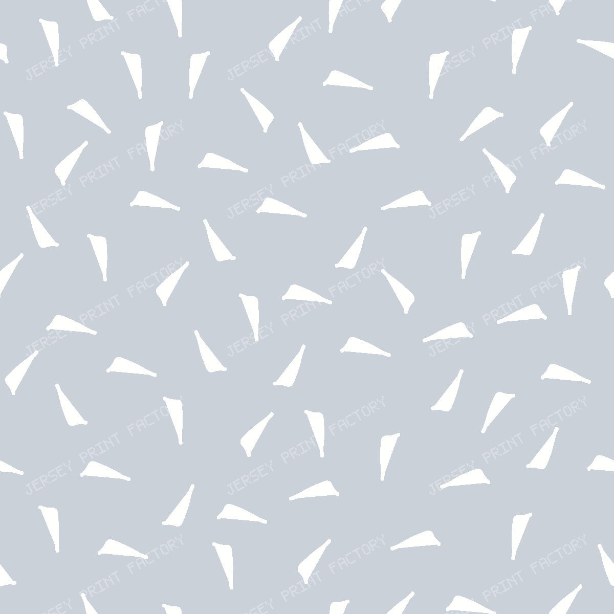 Organic Confetti Toss — Dusty Blue Gray