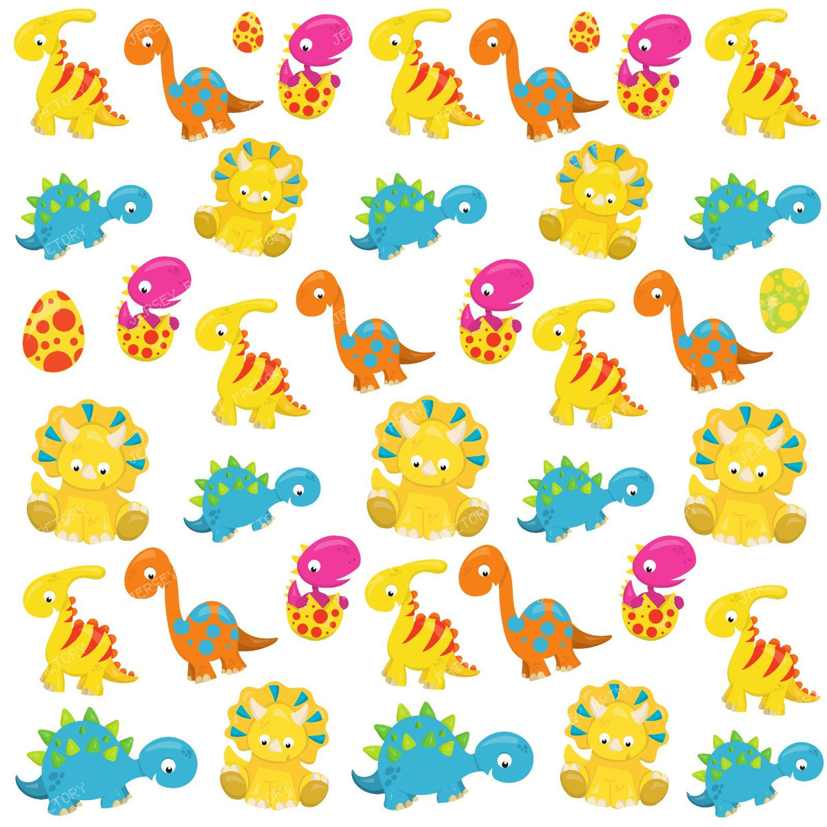Cute Dinosaurs, Pattern Of Dinosaurs, Baby Dino