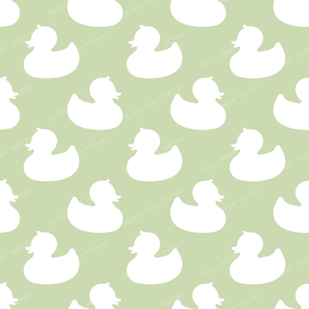 Pattern Of Ducks, Cute Ducks, Duck Silhouette, Duckling, Black — Green 1
