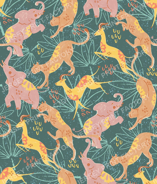 Wild Orient Animals | Dark Green