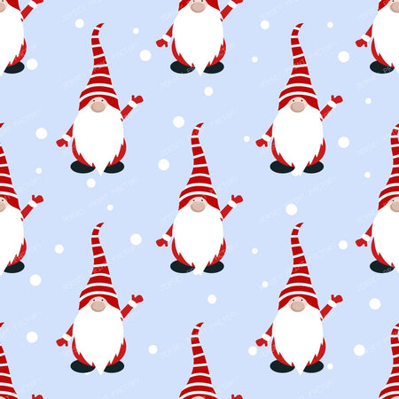 Pattern Of Gnomes, Christmas Gnomes, Cute Gnomes