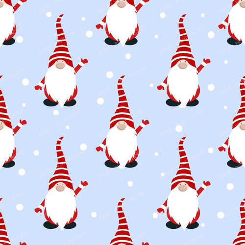 Pattern Of Gnomes, Christmas Gnomes, Cute Gnomes