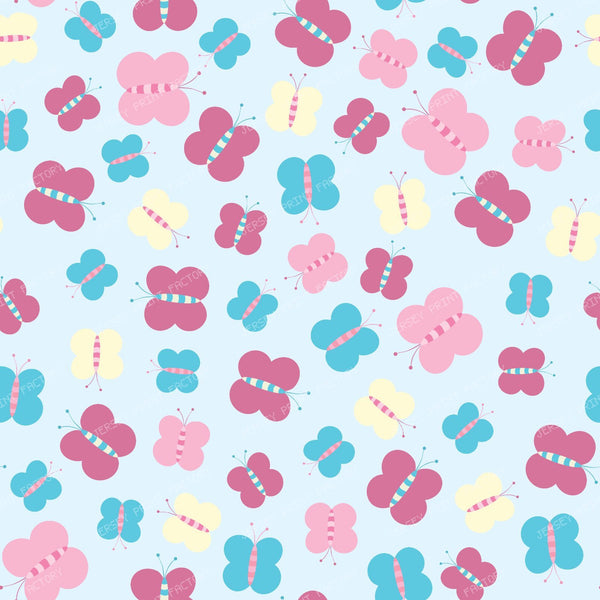 Butterfly Pattern, Pattern Of Butterflies, Colorful Butterflies
