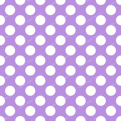 Polka Dots, Polka Dot Pattern, Black and White — Purple