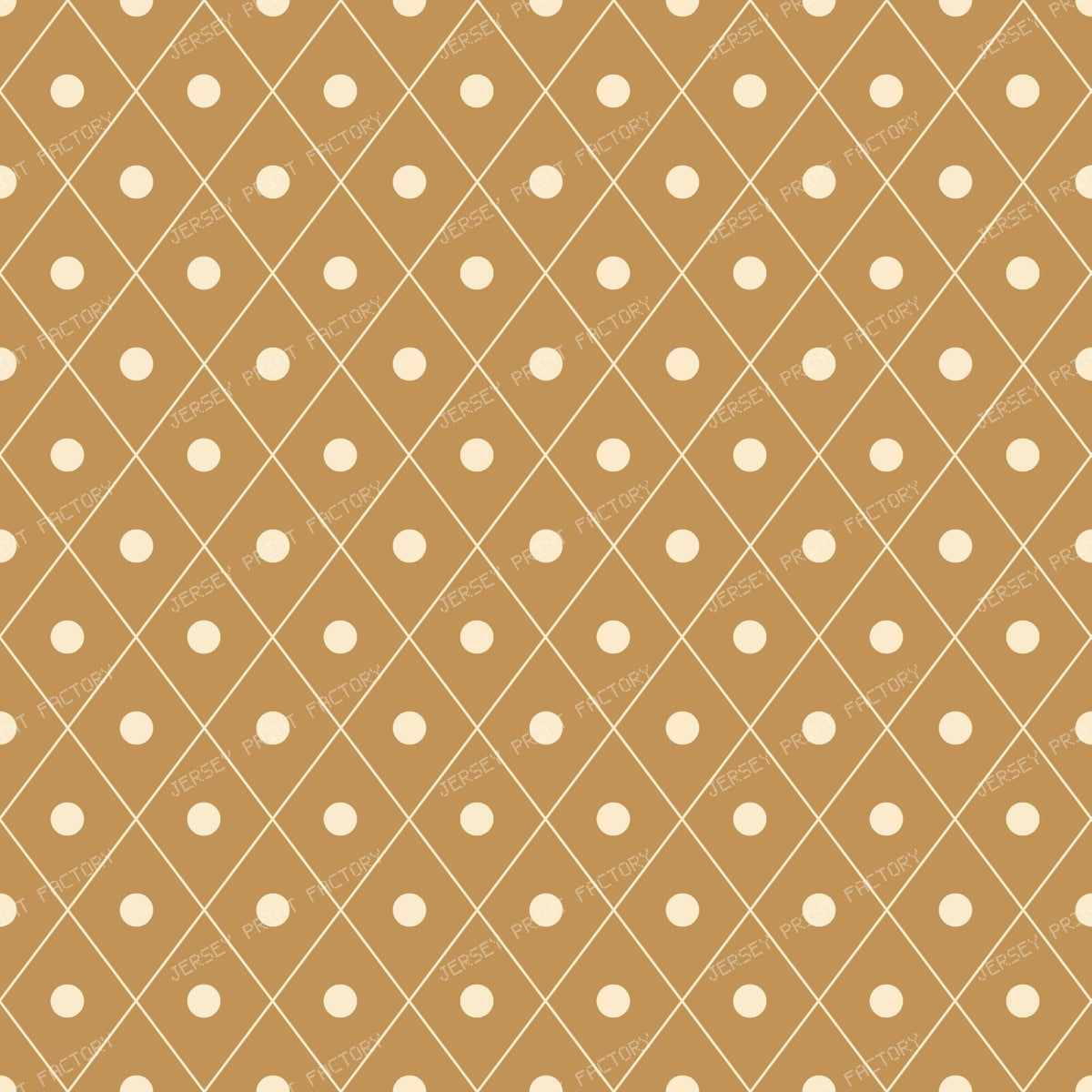 Blue Diamond Pattern, Argyle, Polka Dots, Geometric Pattern — Brown