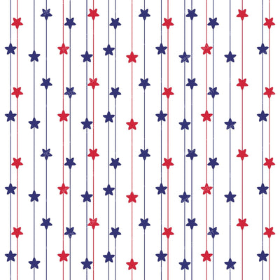 Pattern Of Stars, Colorful Stars, Stars Garland — Red and Blue 1