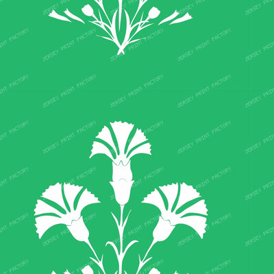 Iznik Carnation  Grid Multicolor — Teal