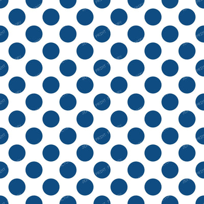 Navy Blue Polka Dots, Polka Dot Pattern, Dots — Navy Blue 2
