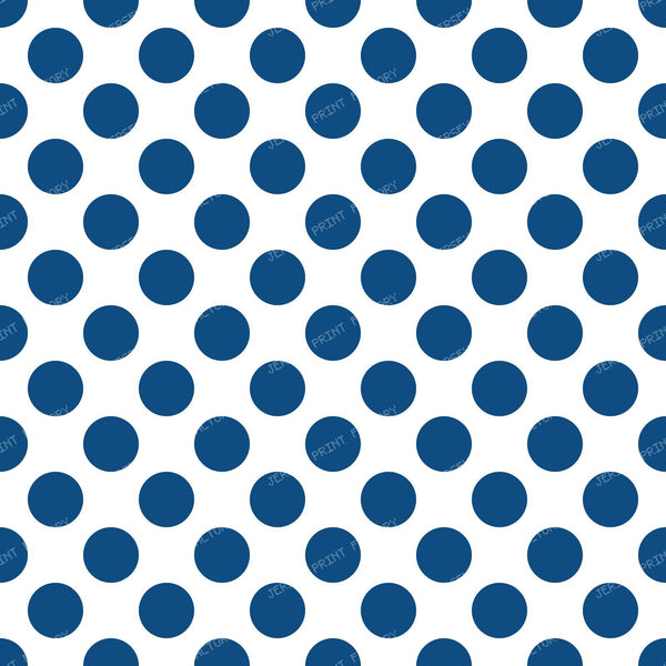 Navy Blue Polka Dots, Polka Dot Pattern, Dots — Navy Blue 2