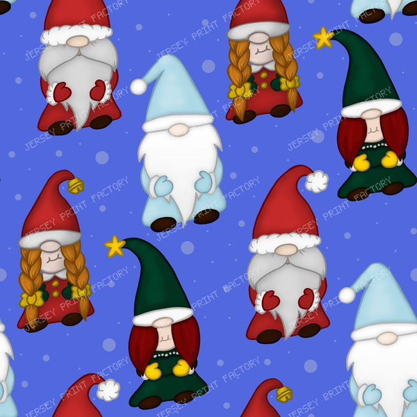 Fabric in Chilly Gnomies (Large)