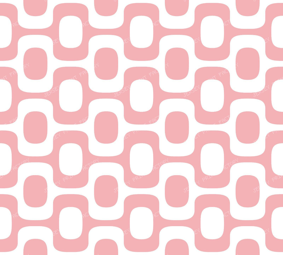 Black and White Ipanema Pattern, Ipanema Sidewalk, Beach Pattern — Pink 1