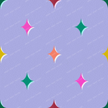 Colourful sparkle stars on Purple — Lavender