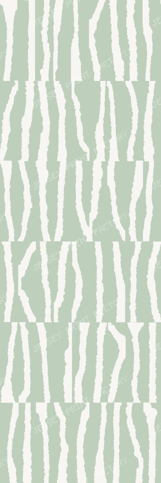 Cool Mist Blue Irregular Stripes- Organic Modern — Soft Sage Irregular Stripes -Organic