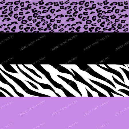 Animal Print, Leopard Print, Zebra Print — Purple
