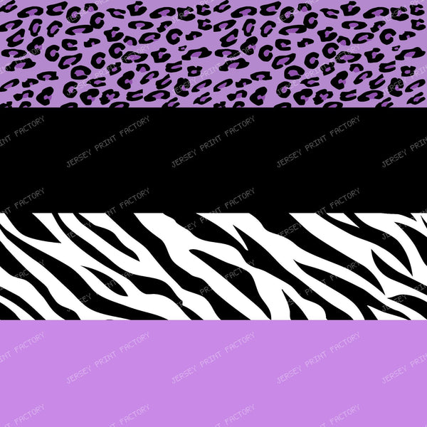Animal Print, Leopard Print, Zebra Print, Purple