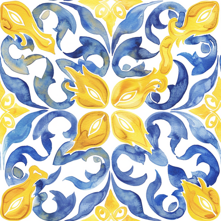 Lisbon Azulejo No. 25