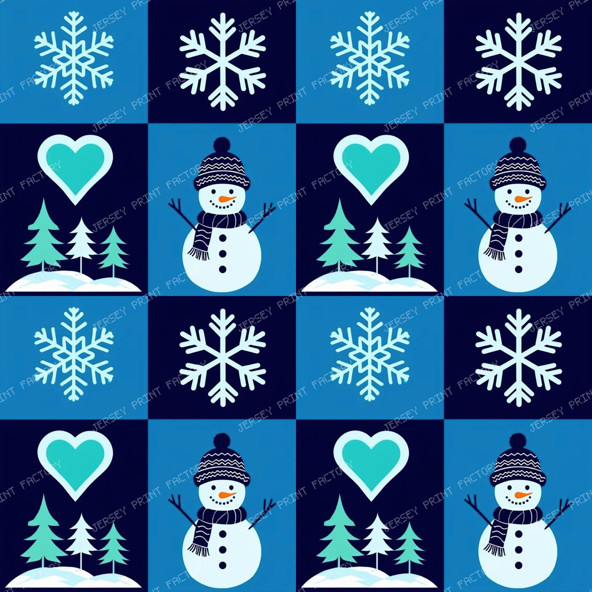 Cheerful Snowman