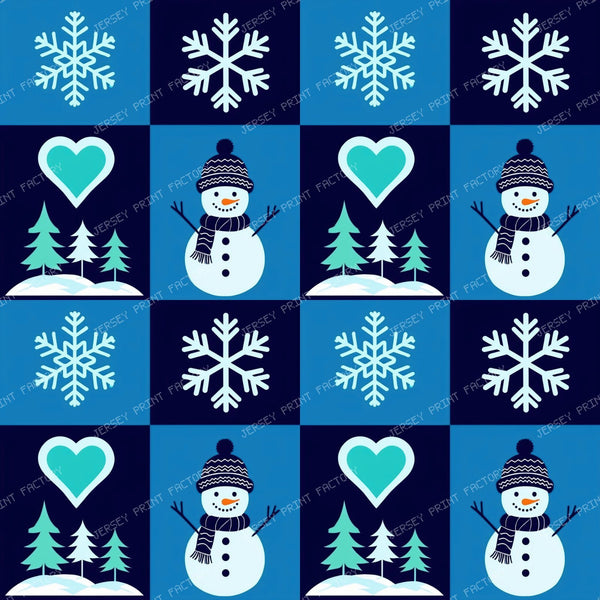 Cheerful Snowman