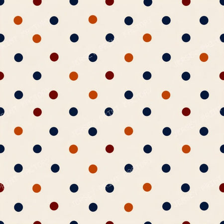 Polka Dots on Cream