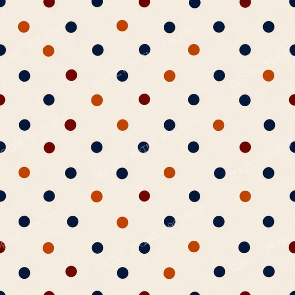 Polka Dots on Cream