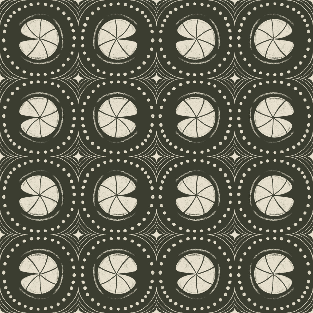 Lily Pad Geometry Dark