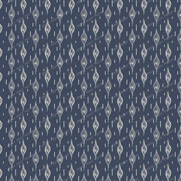 Abstract Wood Grain - Navy